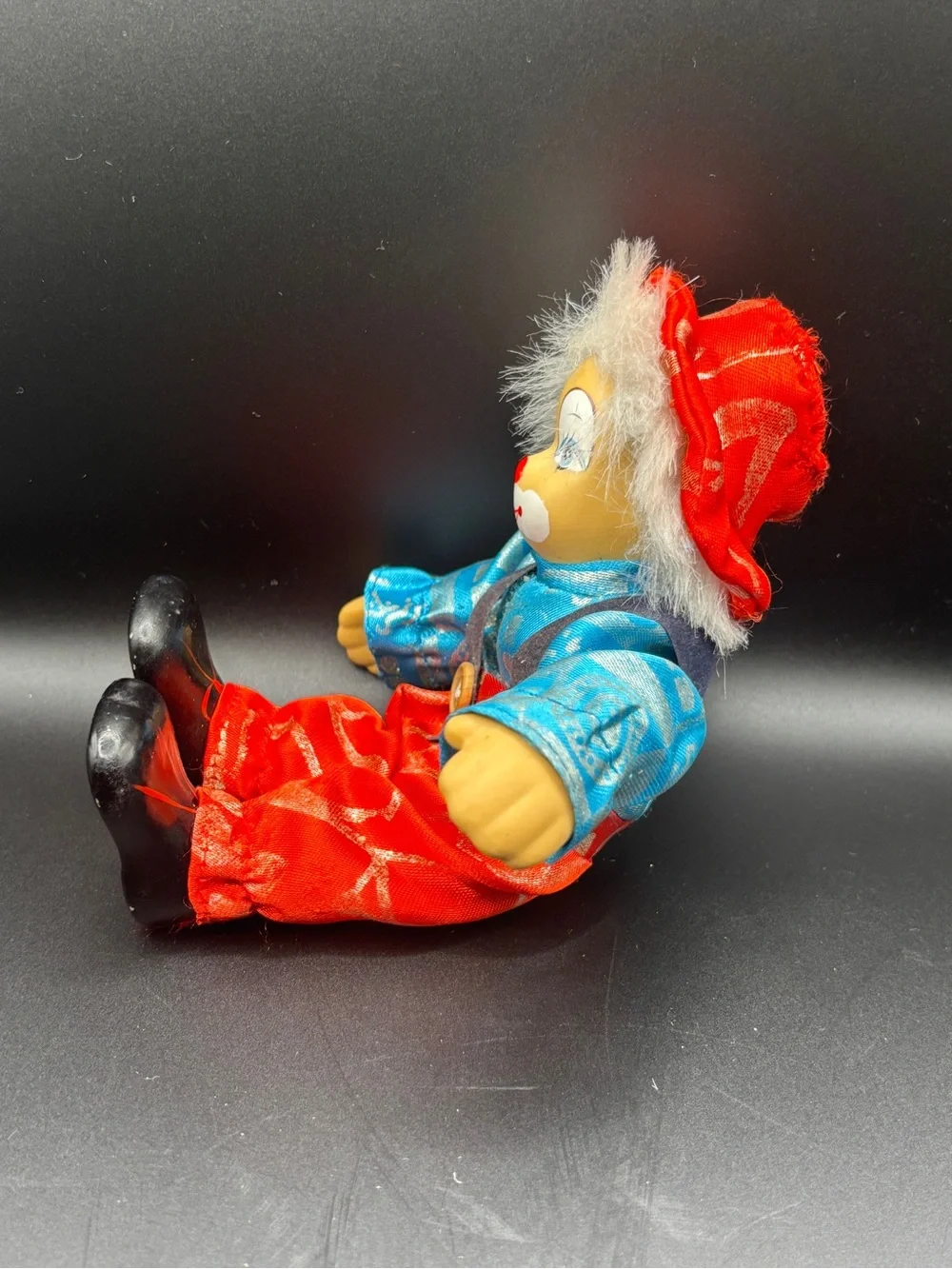Vintage Posable Porcelain Clown